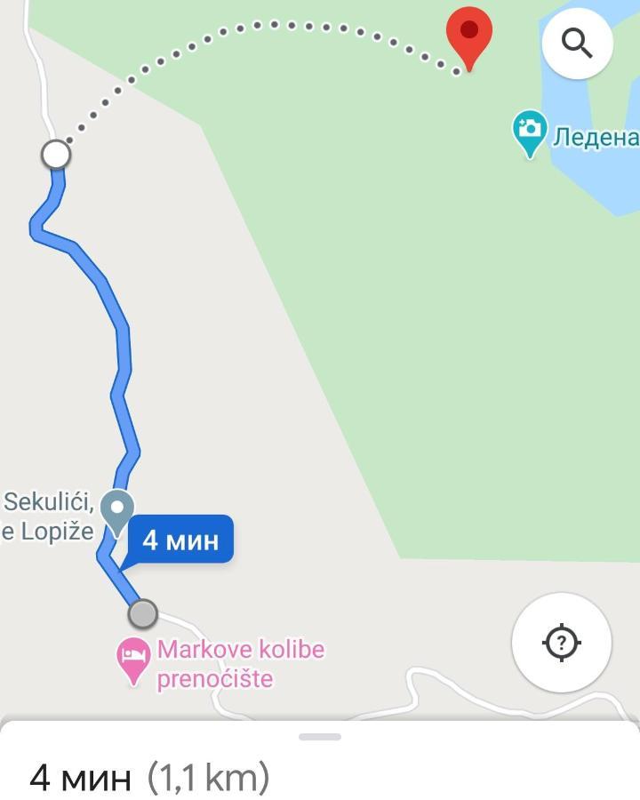 Markove Kolibe 1, Uvac,Vecaa Sjenica Dış mekan fotoğraf